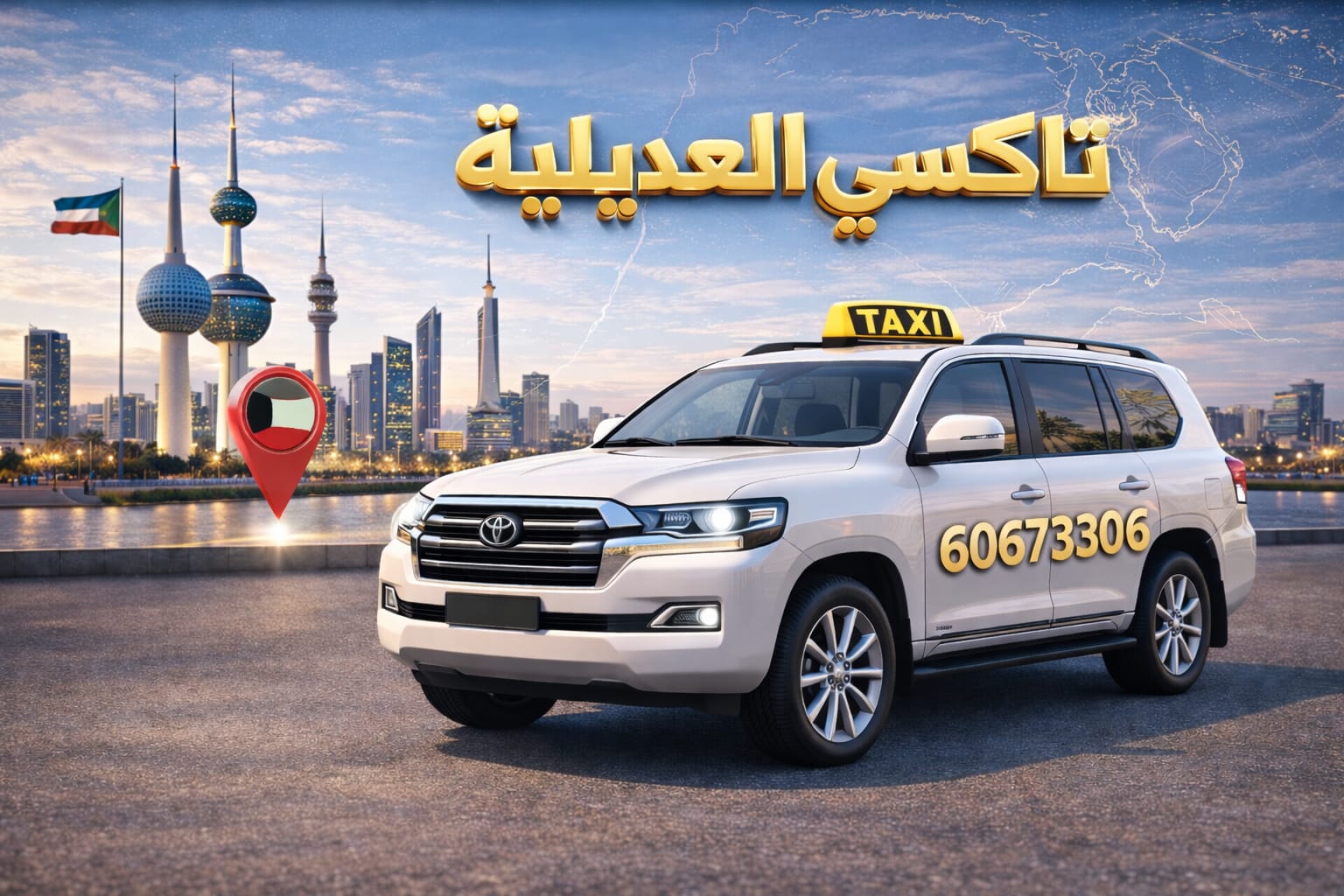 تاكسي العديلية