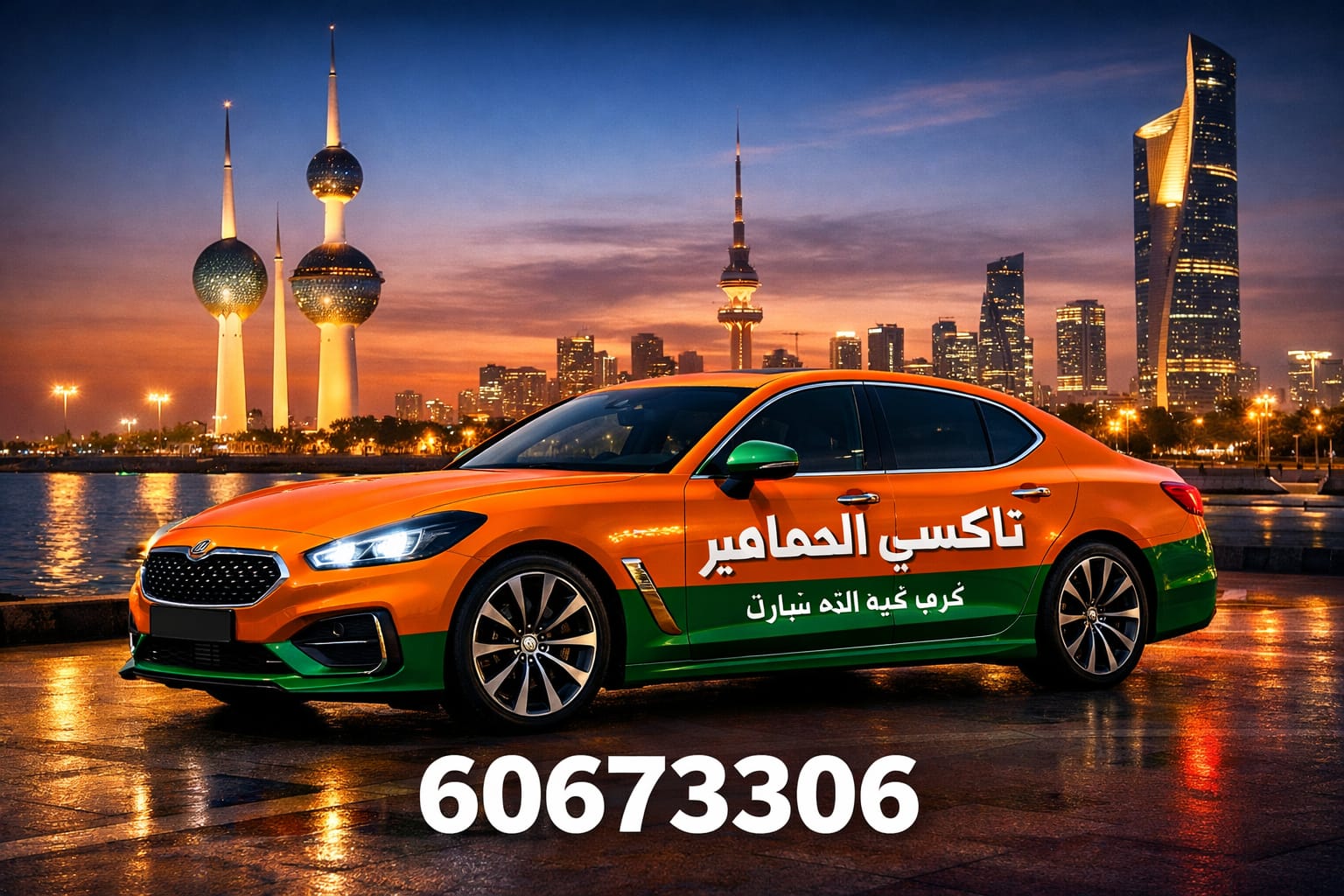 تاكسي غرب عبد الله مبارك